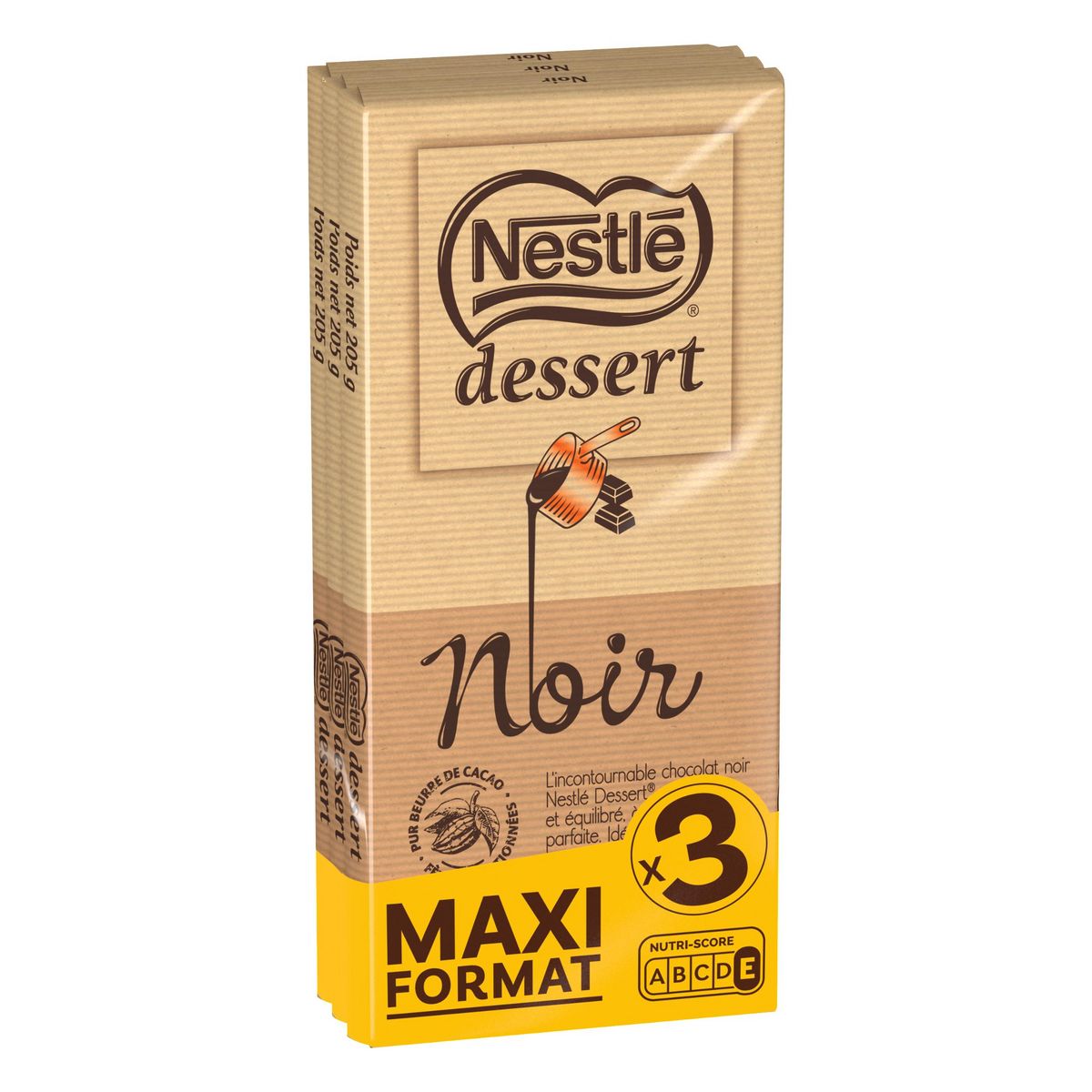 Livraison à domicile Nestlé Dessert Chocolat pâtissier au lait, 170g