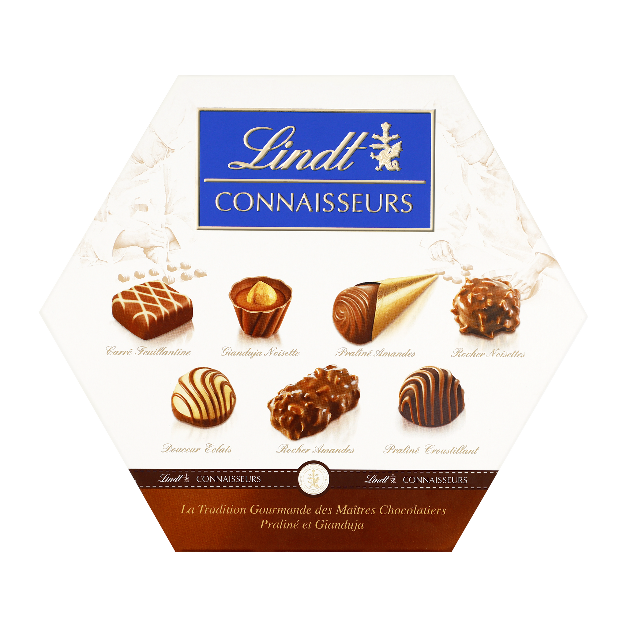 Chocolat assortiment LINDT Connaisseurs à personnaliser