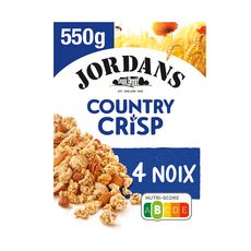 JORDAN'S Country crisp 4 noix 550g
