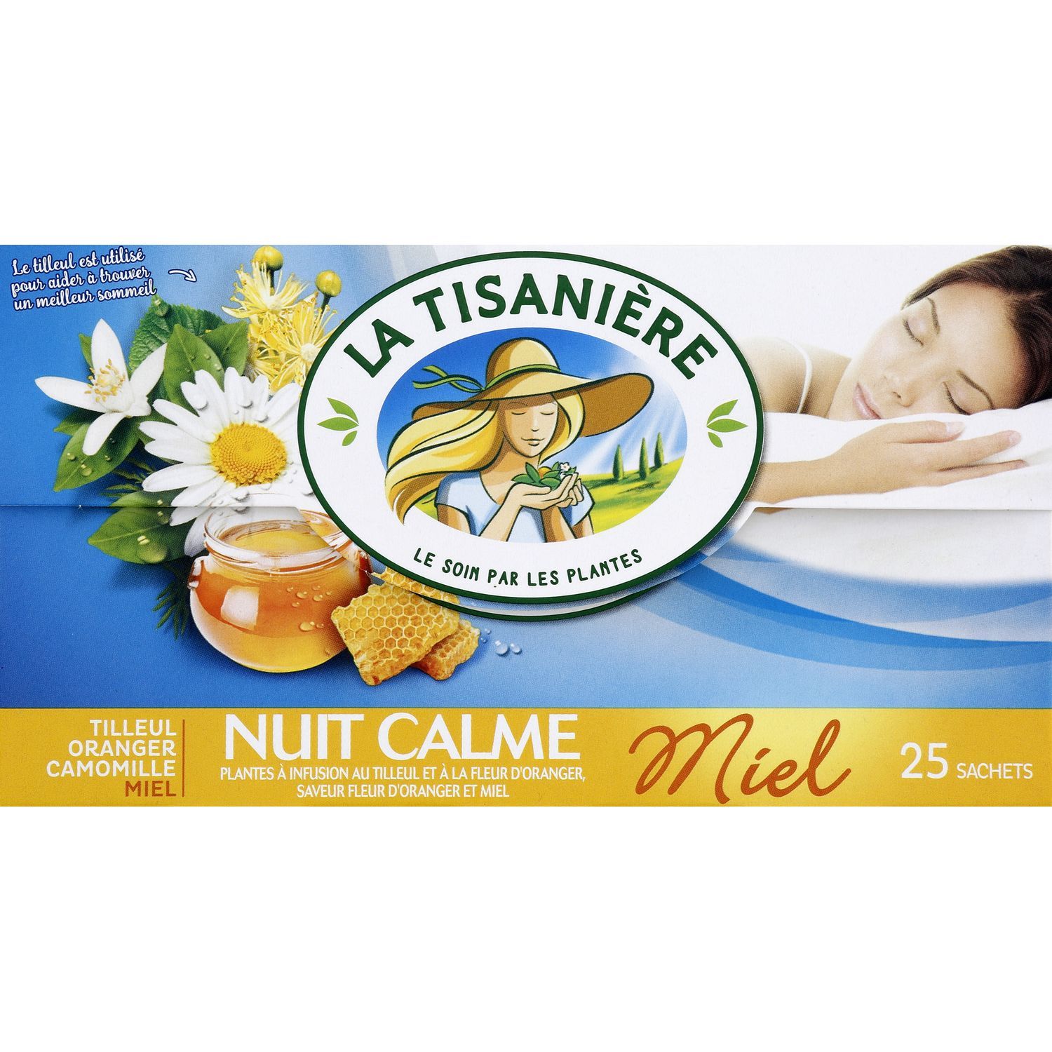 LA TISANIERE Infusion nuit calme 25 sachets 37,5g pas cher 