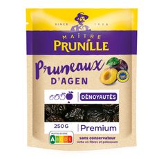 Pruneaux d'Agen avec noyaux Maître Prunille - 500g