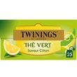 TWININGS Thé vert citron intense 25 sachets 50g