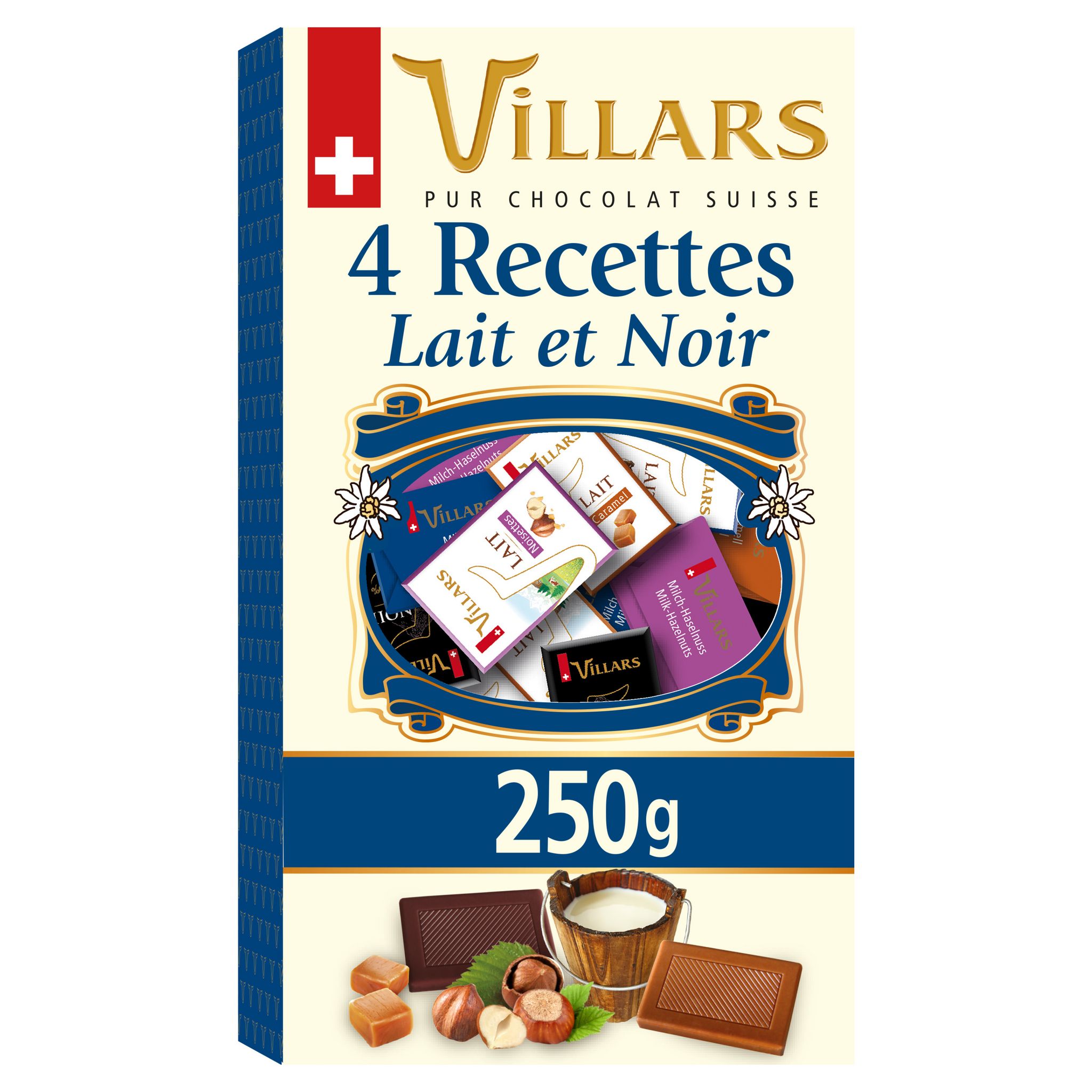 Bonbons chocolat lait la boite de 219 g Contenu