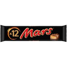 MARS Barres chocolatées au caramel 12 barres 540g
