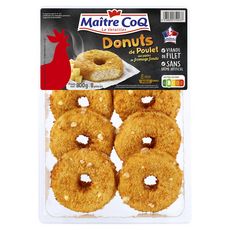 MAITRE COQ Donuts de poulet 8 pièces 800g