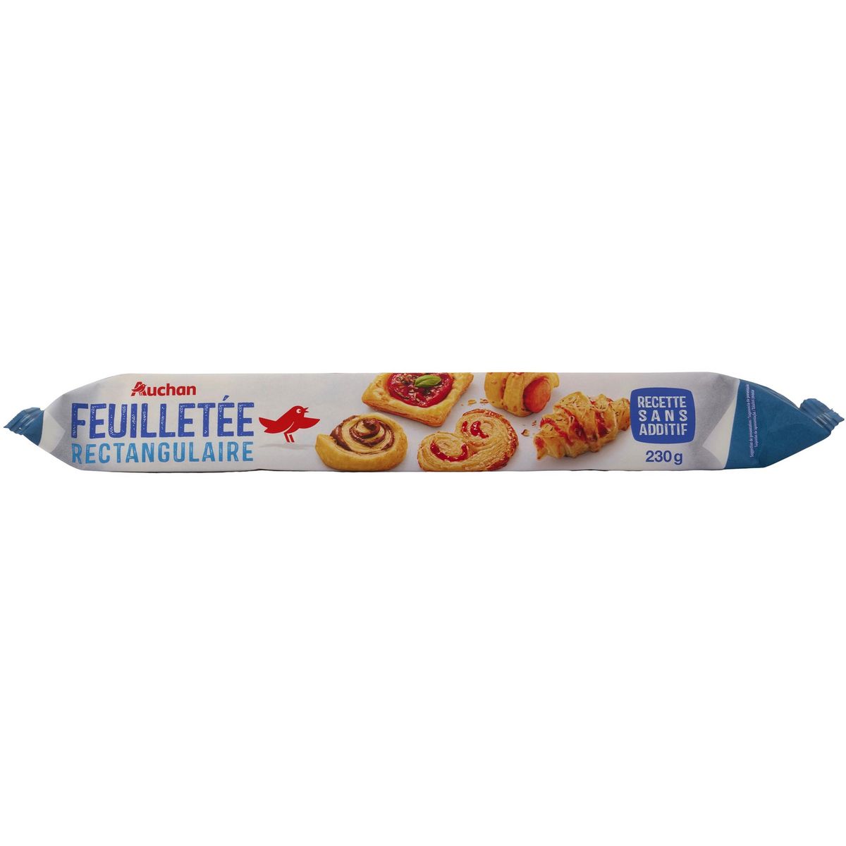 AUCHAN Pâte feuilletée rectangulaire 230 g pas cher 