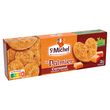 ST MICHEL Palmiers au caramel biscuits feuilletés et croustillants, sachets fraîcheur 2x6 biscuits 100g
