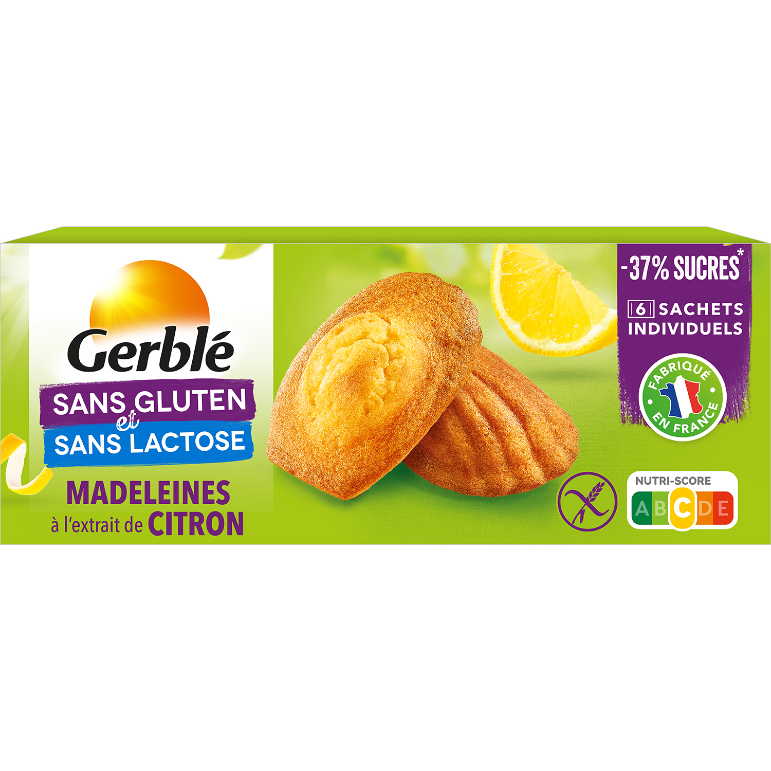 Gerble Madeleine sans gluten 