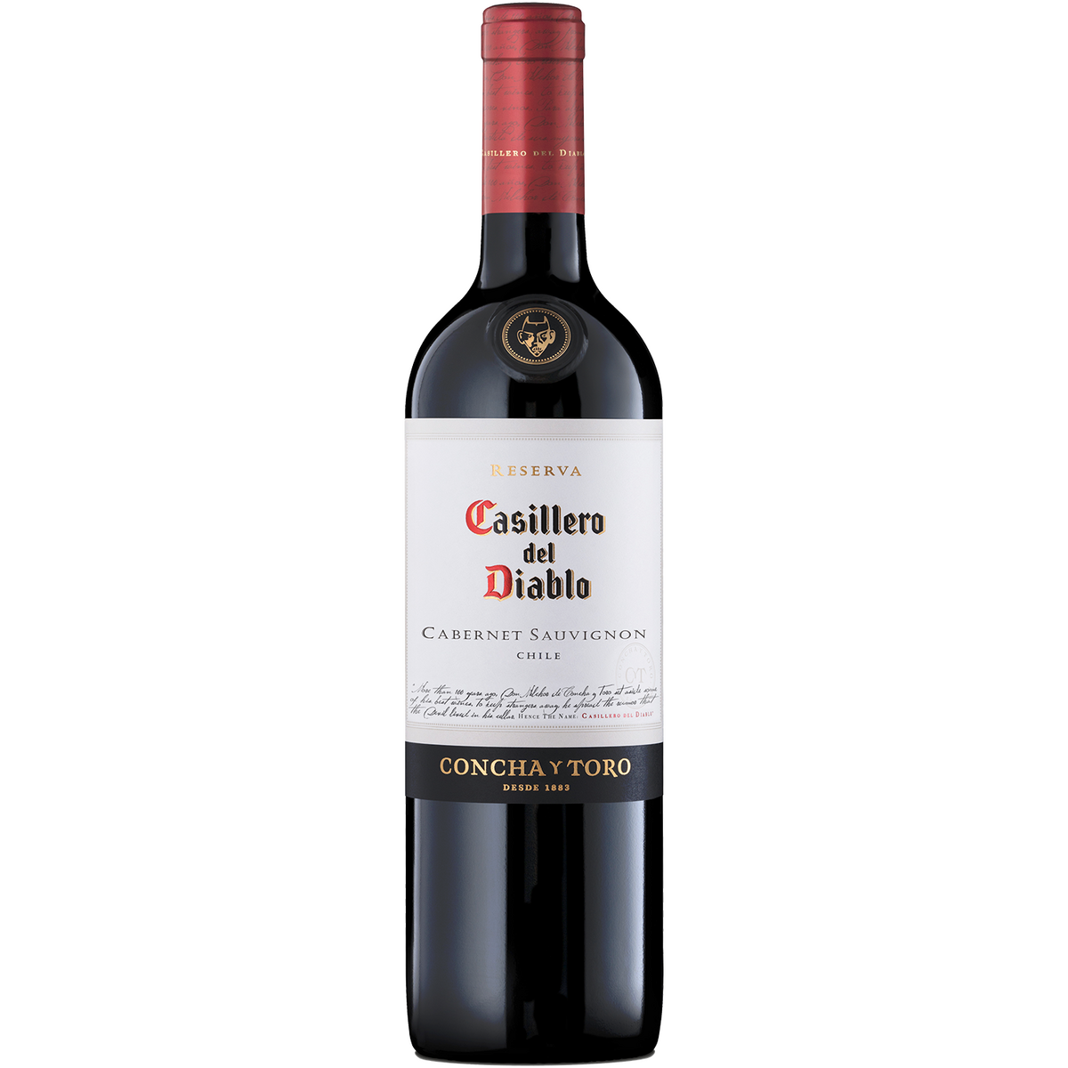 CASILLERO DEL DIABLO Vin rouge du Chili Cabernet-sauvignon 75cl
