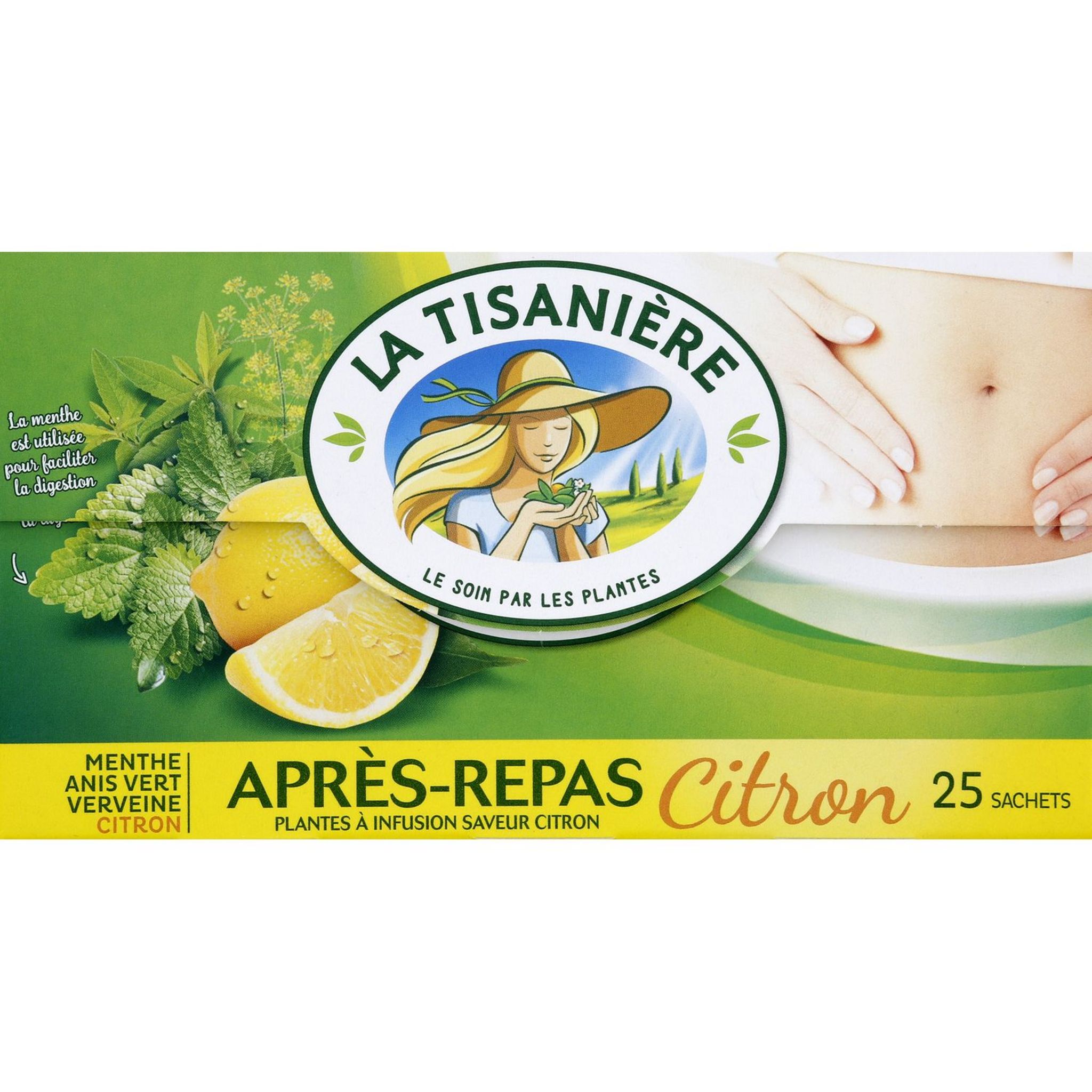 Livraison à domicile Elephant Infusion tilleul citron, 20 sachets