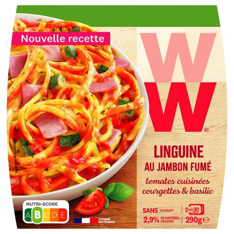 Linguine au jambon cru, Weight Watchers (290 g)  La Belle Vie : Courses en  Ligne - Livraison à Domicile