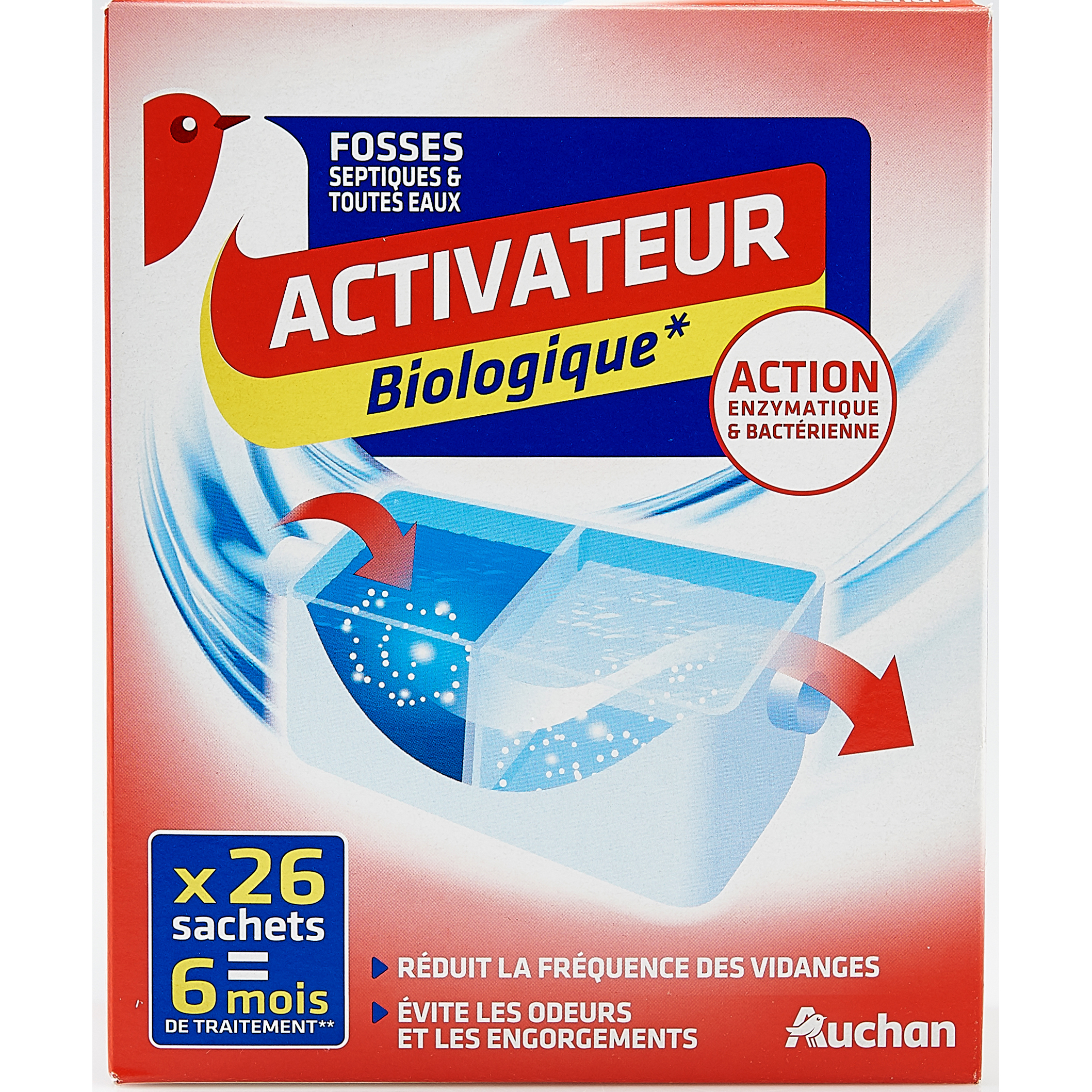 Activateur fosses septiques traditionnelles – 375 gr à 9,00 € - Arcyvert