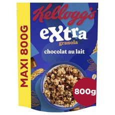 KELLOGG'S Céréales Extra chocolat au lait 800g