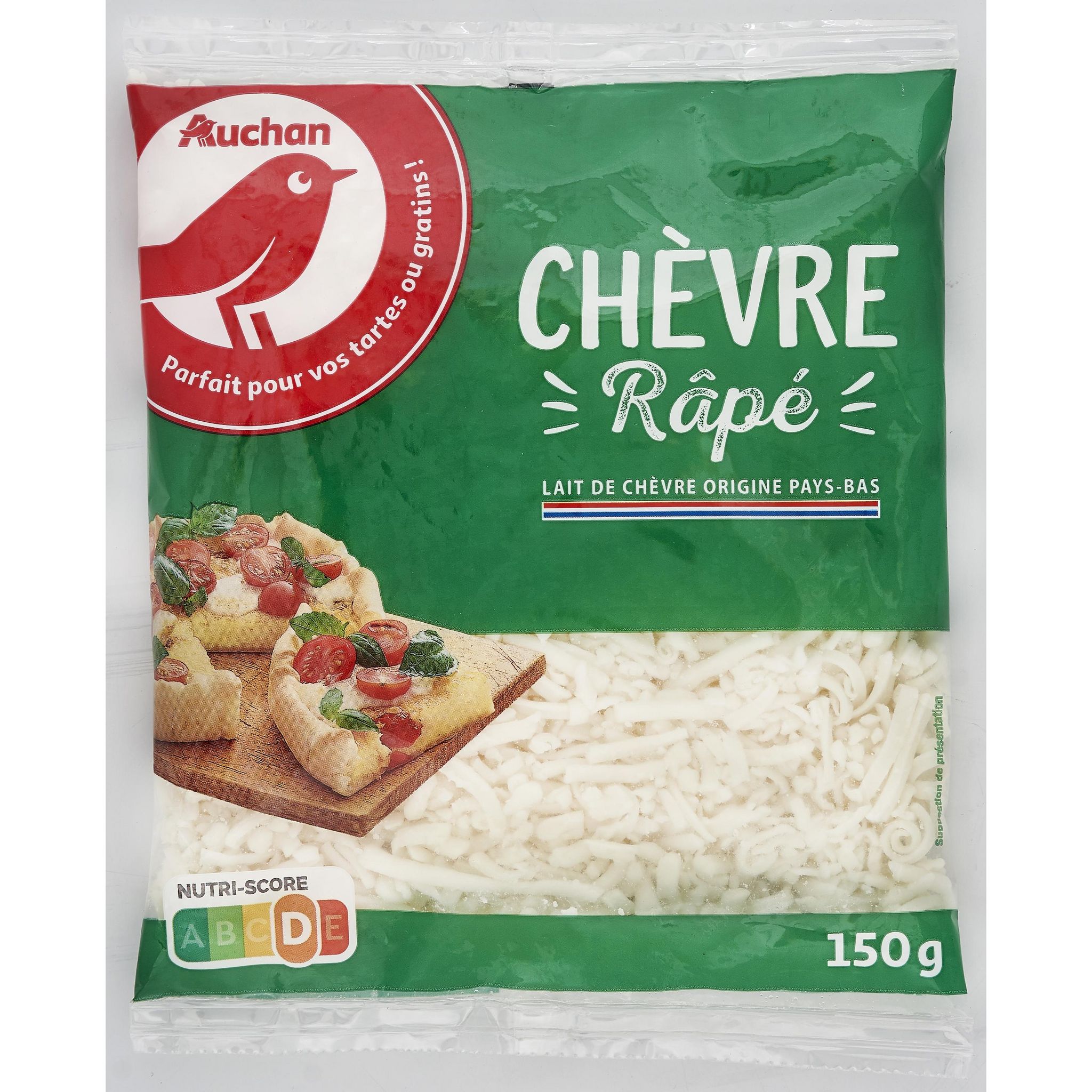 Livraison à domicile Président Fromage Rapé 3 saveurs, 350g