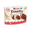 KINDER Country barres chocolatées 15 barres 352g