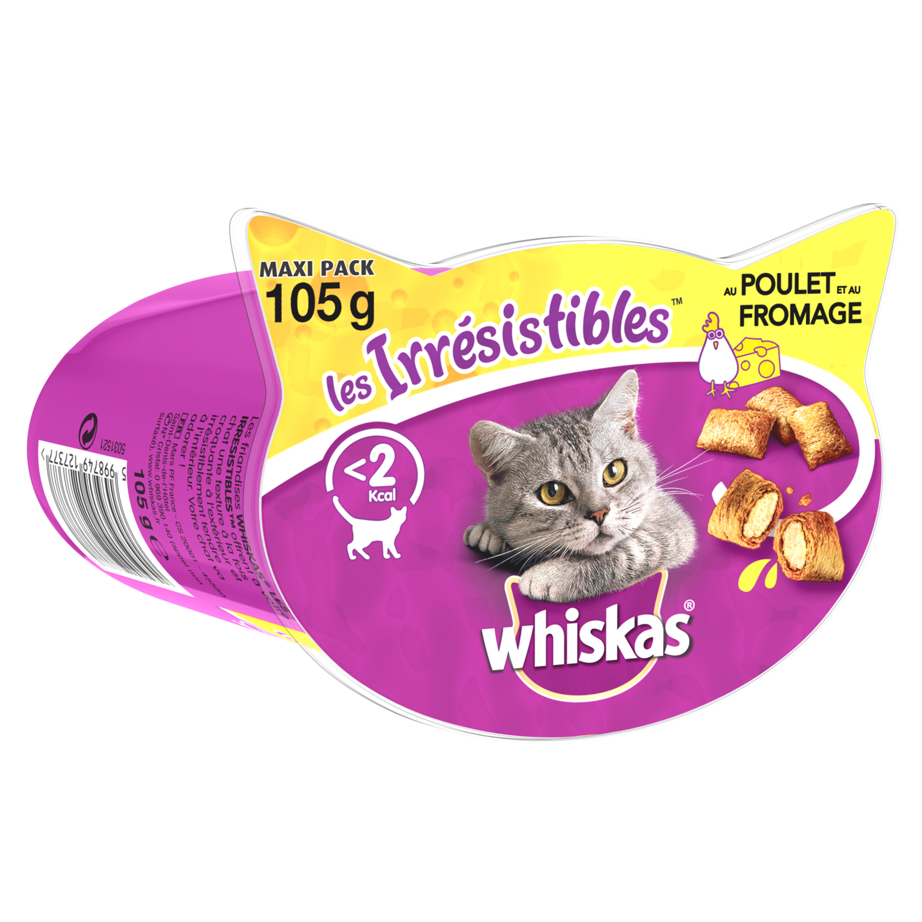 Catisfactions Friandises Chat au Poulet Maxi Pack 180 g