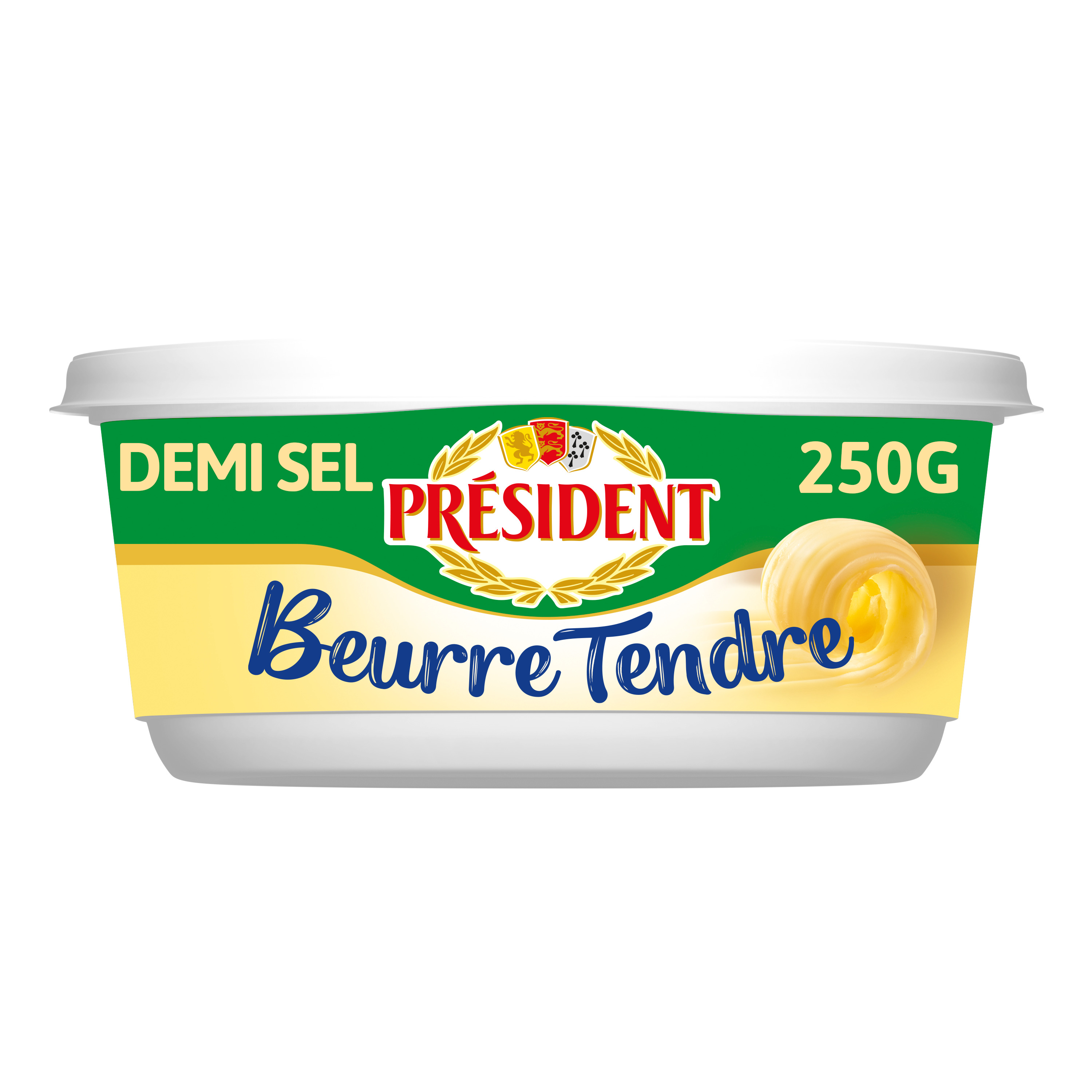 Beurre gastronomique demi-sel - Président - 250 g