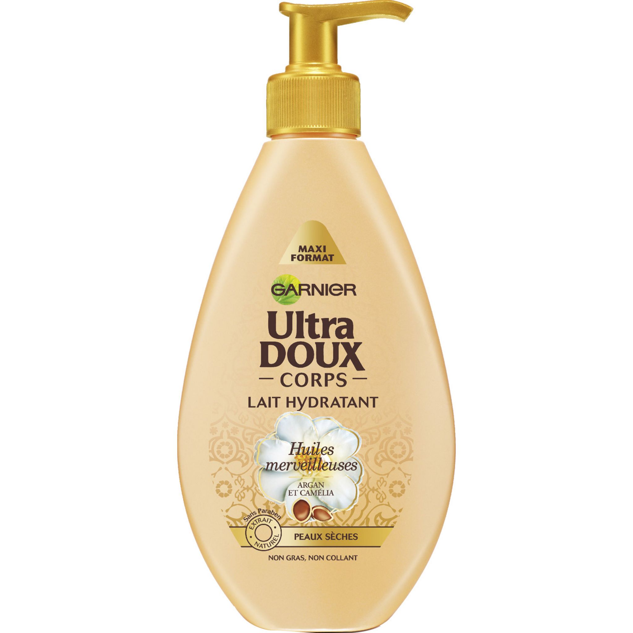 ENERGIE FRUIT LAIT DE CORPS HYDRATANT A L'HUILE DE MONOI&HUILE D'ARGAN,  PEAUX SECHES 300ML