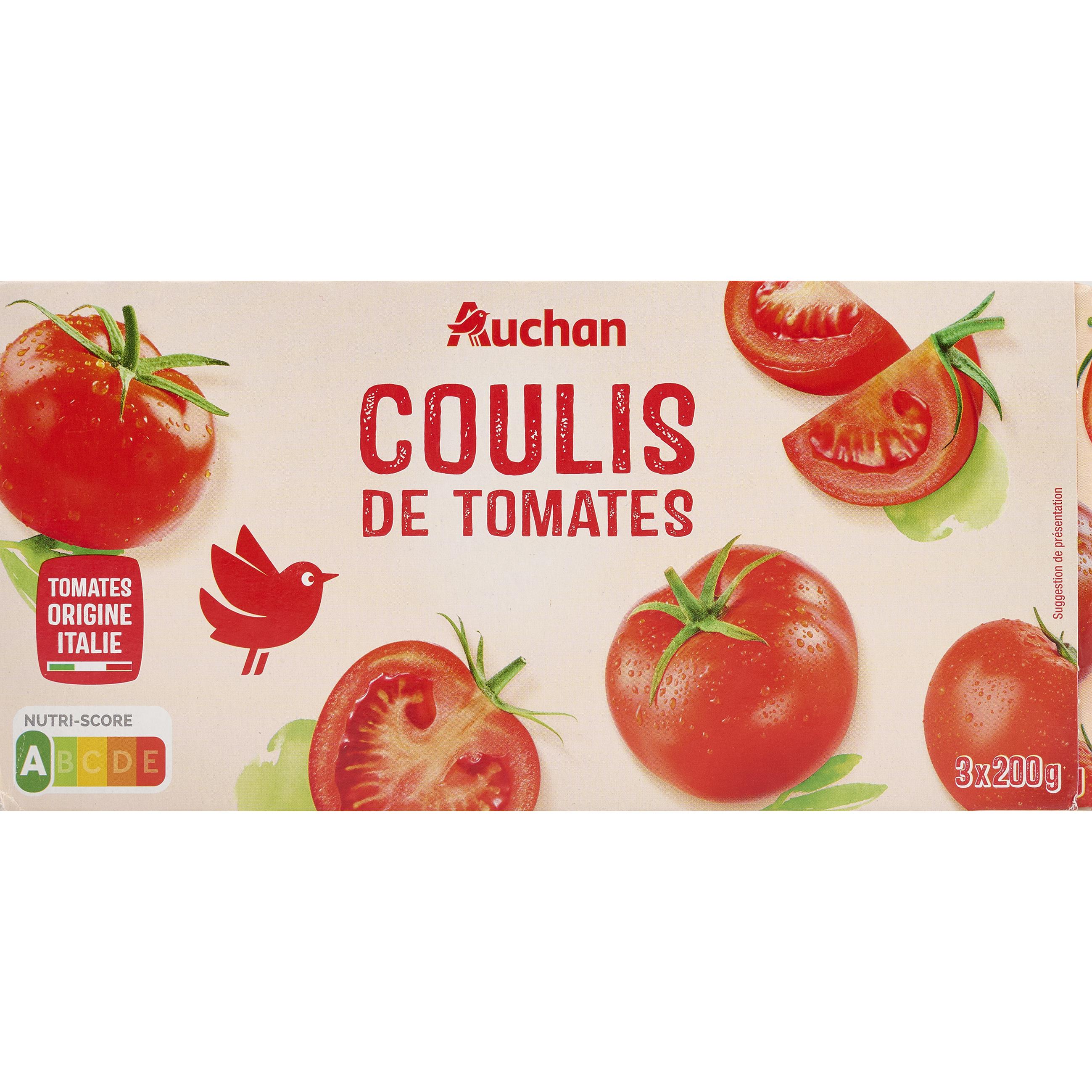 Coulis de tomates cerises