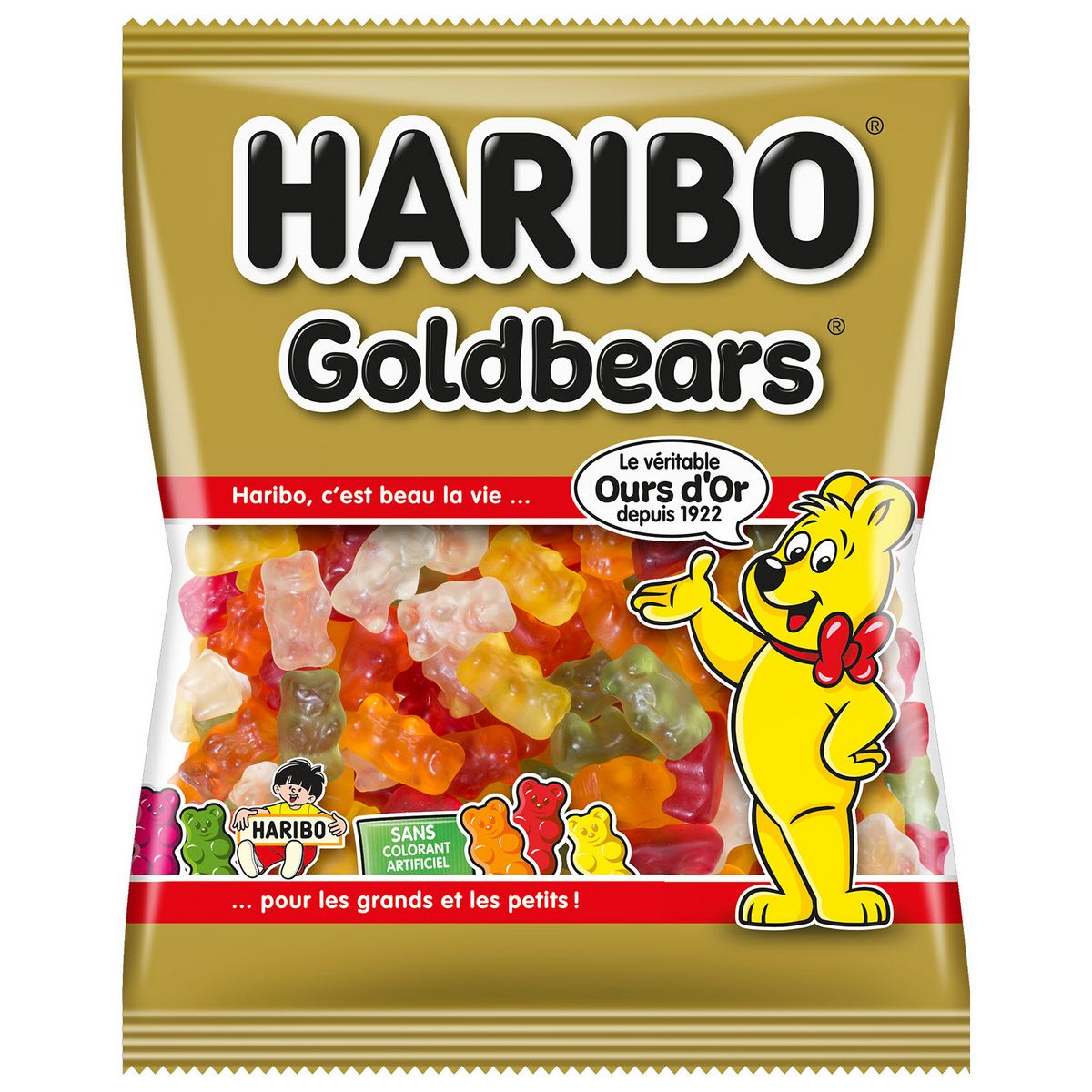 HARIBO Goldbears bonbons gélifiés ours 300g