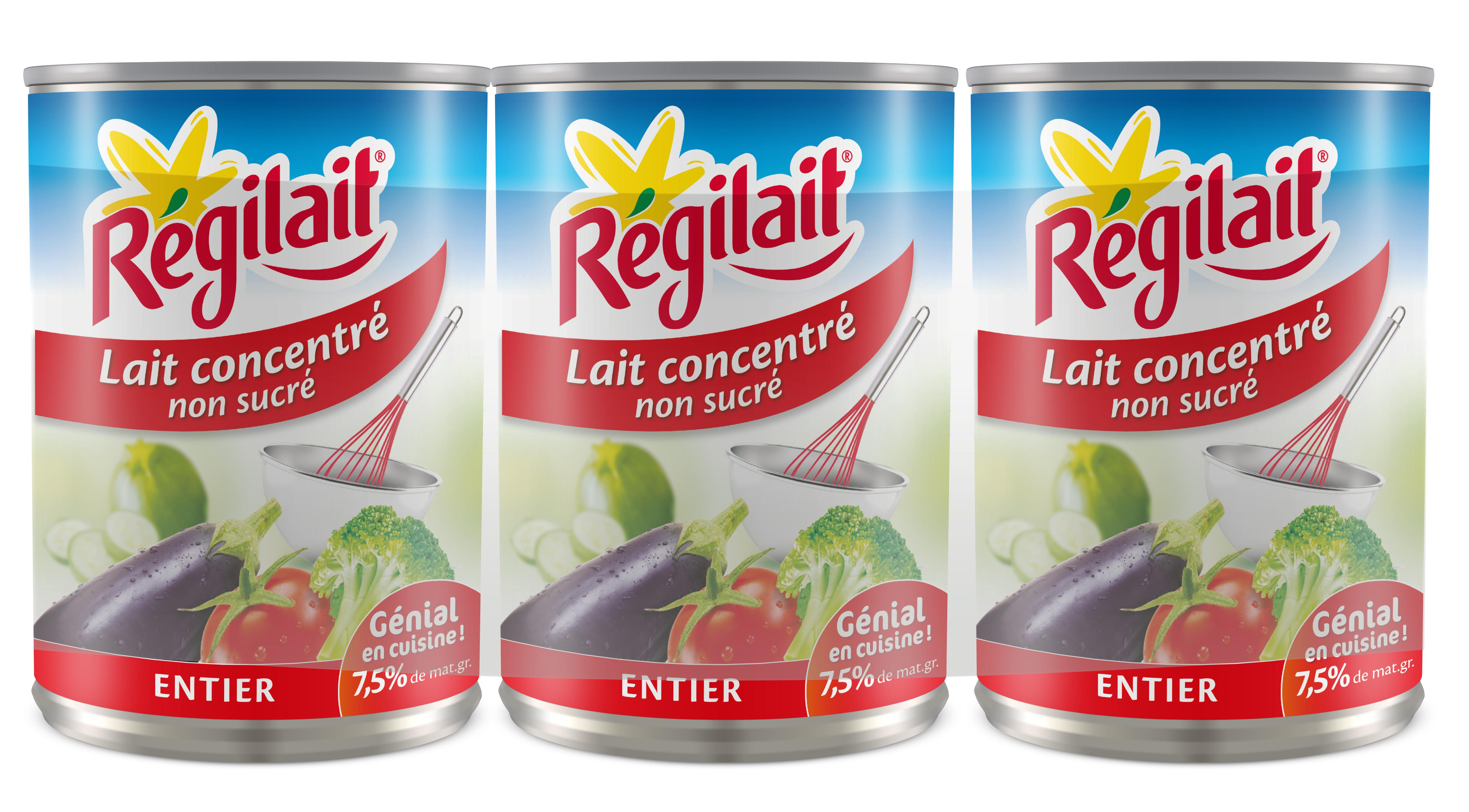 Destockage REGILAIT - Lait Concentré en tube au choix - Alimentaire