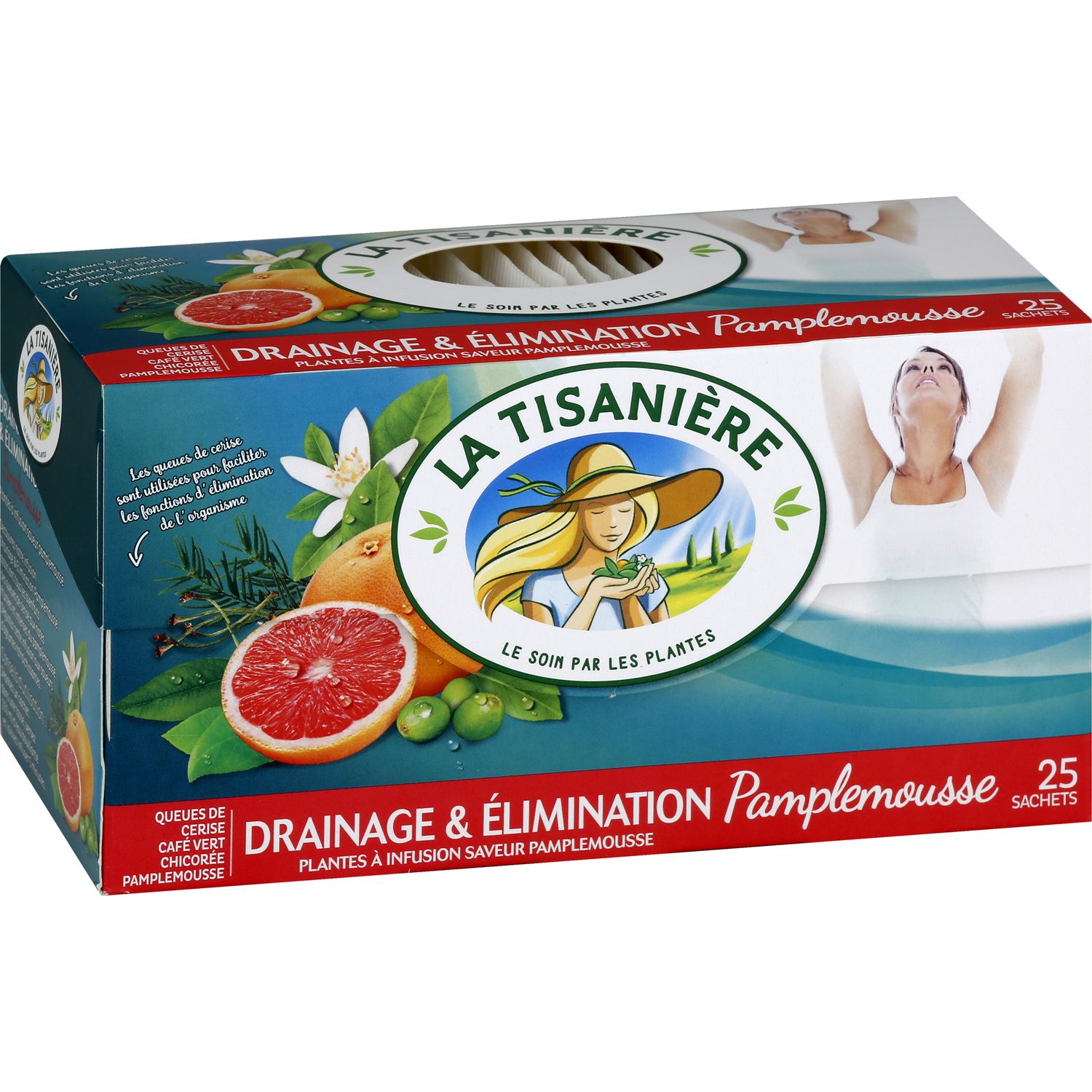 La tisanière Infusion Drainage/Élimination au Pamplemousse la