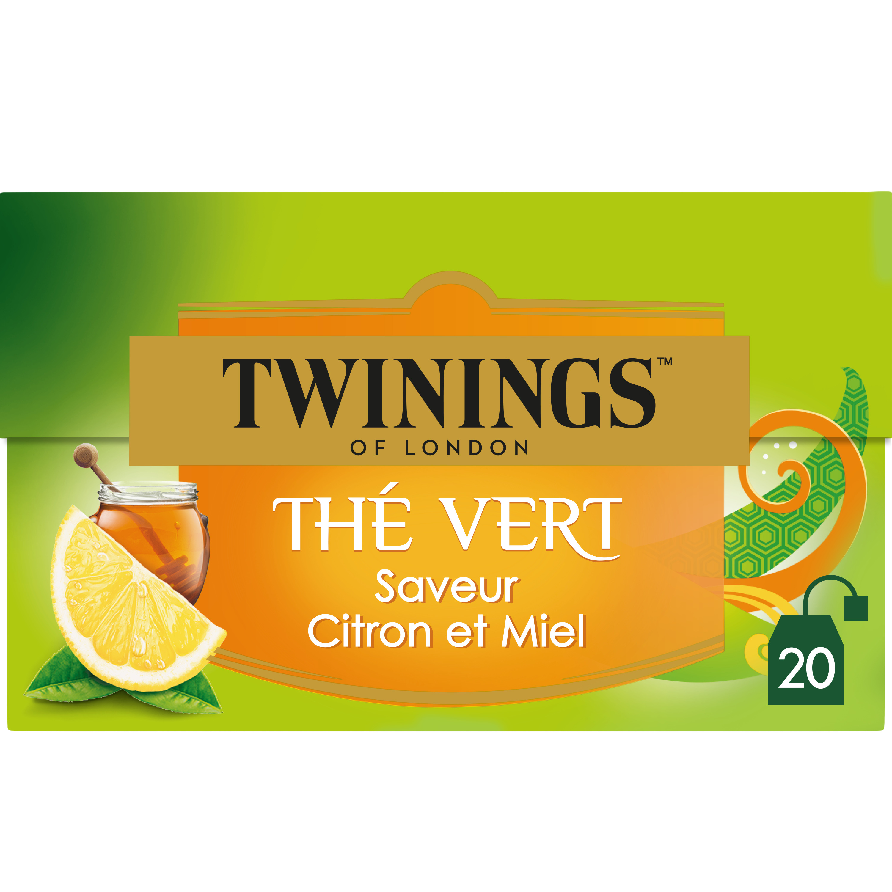 Thé Vert Citron Touche de Miel Twinings