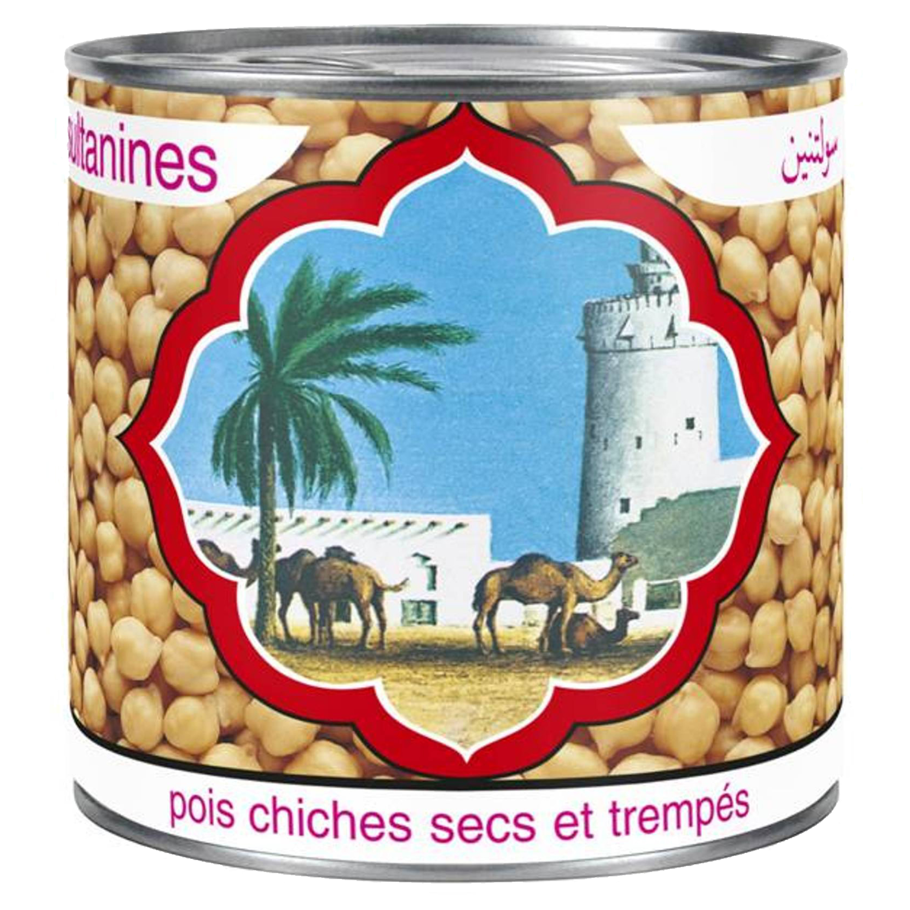 AUCHAN Pois chiches 530g pas cher 