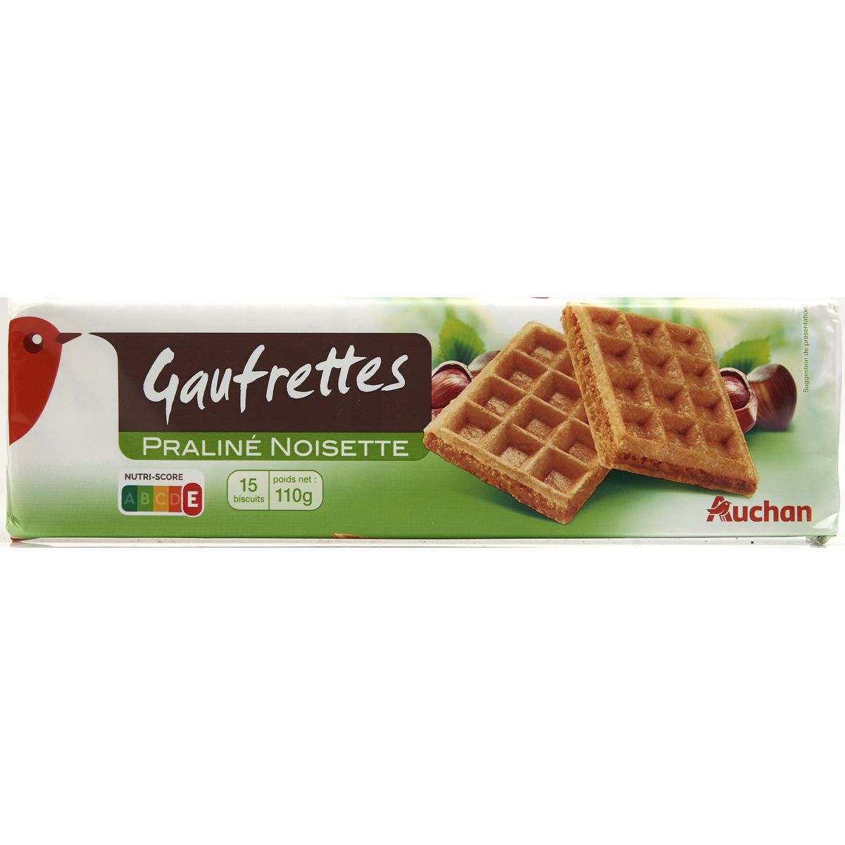 CIGARETTES FOURREES Chocolat Noisette TWISTIES 400g- Alpha Omega