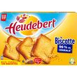 HEUDEBERT Biscottes 96% de céréales La Biscotte 6x18 biscottes 875g