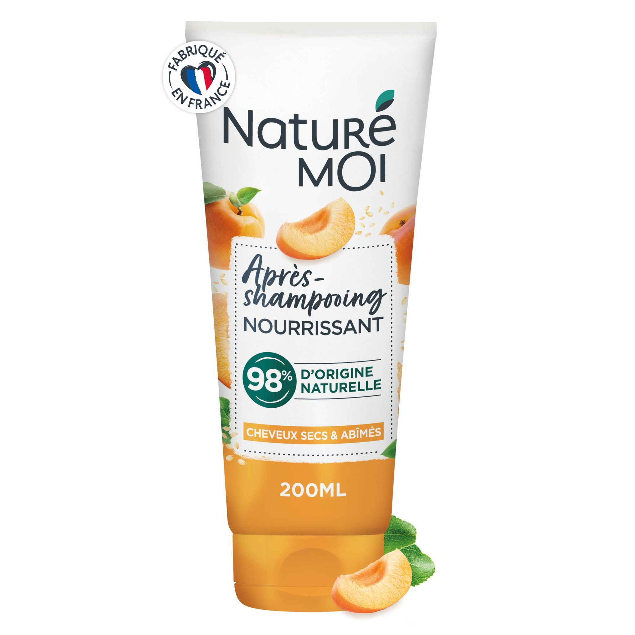 Composition NATURÉ MOI Après shampoing nourrissant cheveux secs