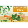 JARDIN BIO ETIC Bouillon cube de poule sans huile de palme 10 cubes