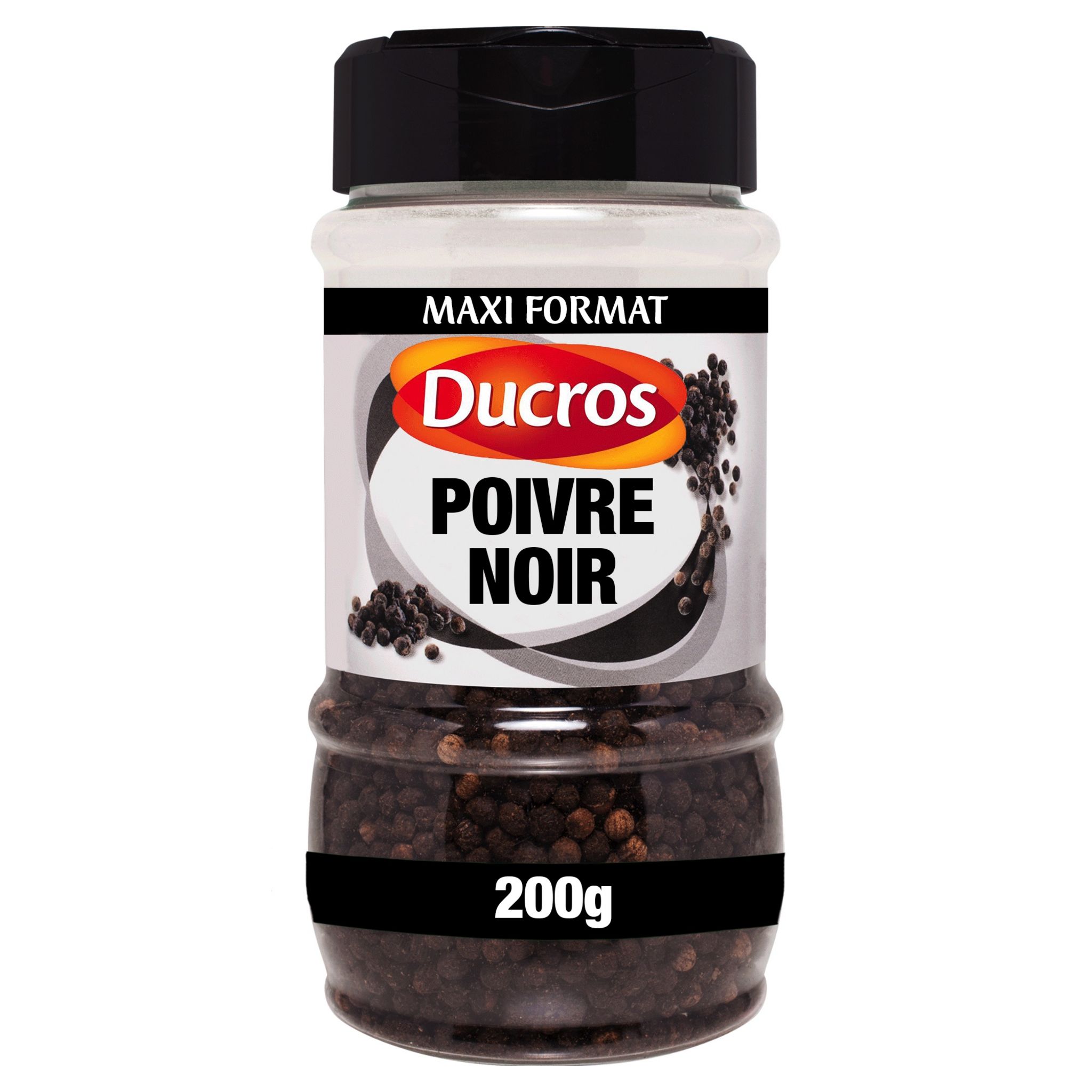 Auchan poivre noir moulu 50g