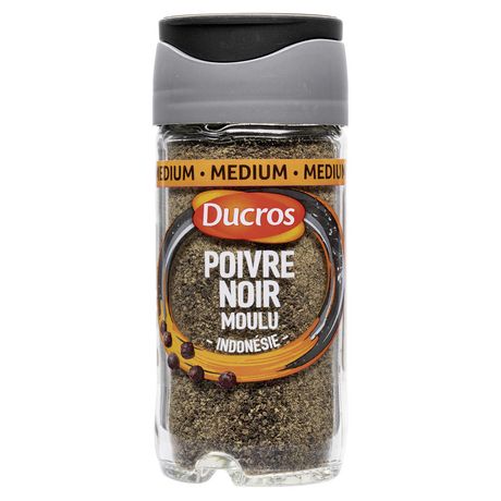 Poivre noir moulu - Achat, recettes - Poivres - Marcel et Poivres