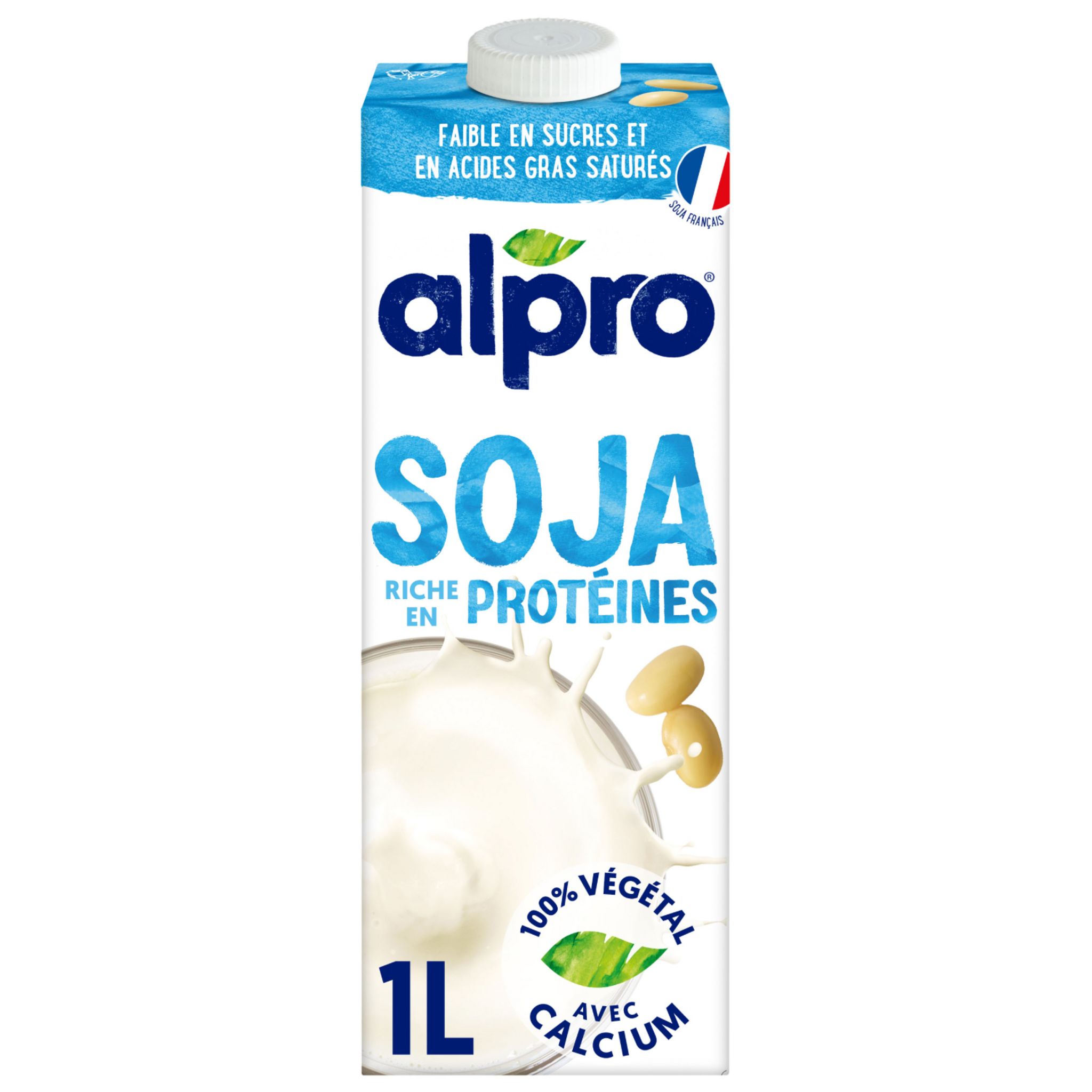 Alpro, Soja, Vanille, 6 x 25 cl