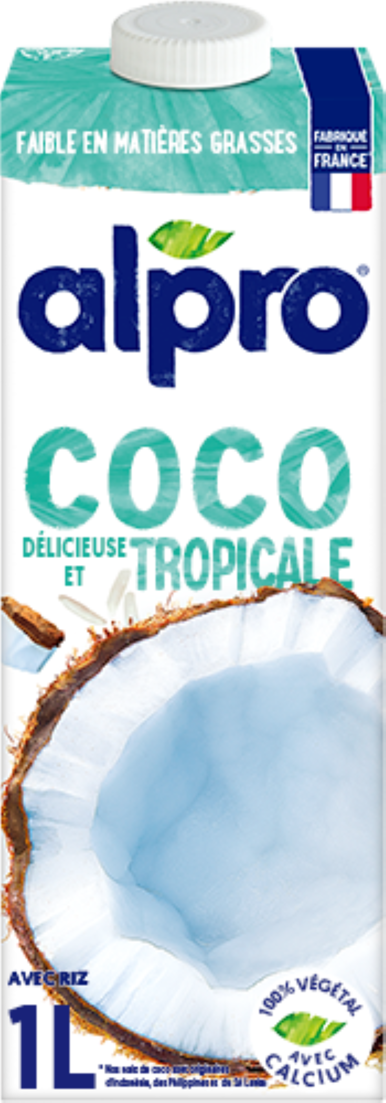 Achat, Alpro - Boisson Noix de Coco, Sans sucre 1L