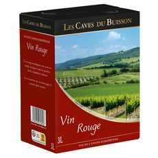 LES CAVES DU BUISSON Vin de la Communauté Européenne Les Caves du Buisson rouge bib 5L