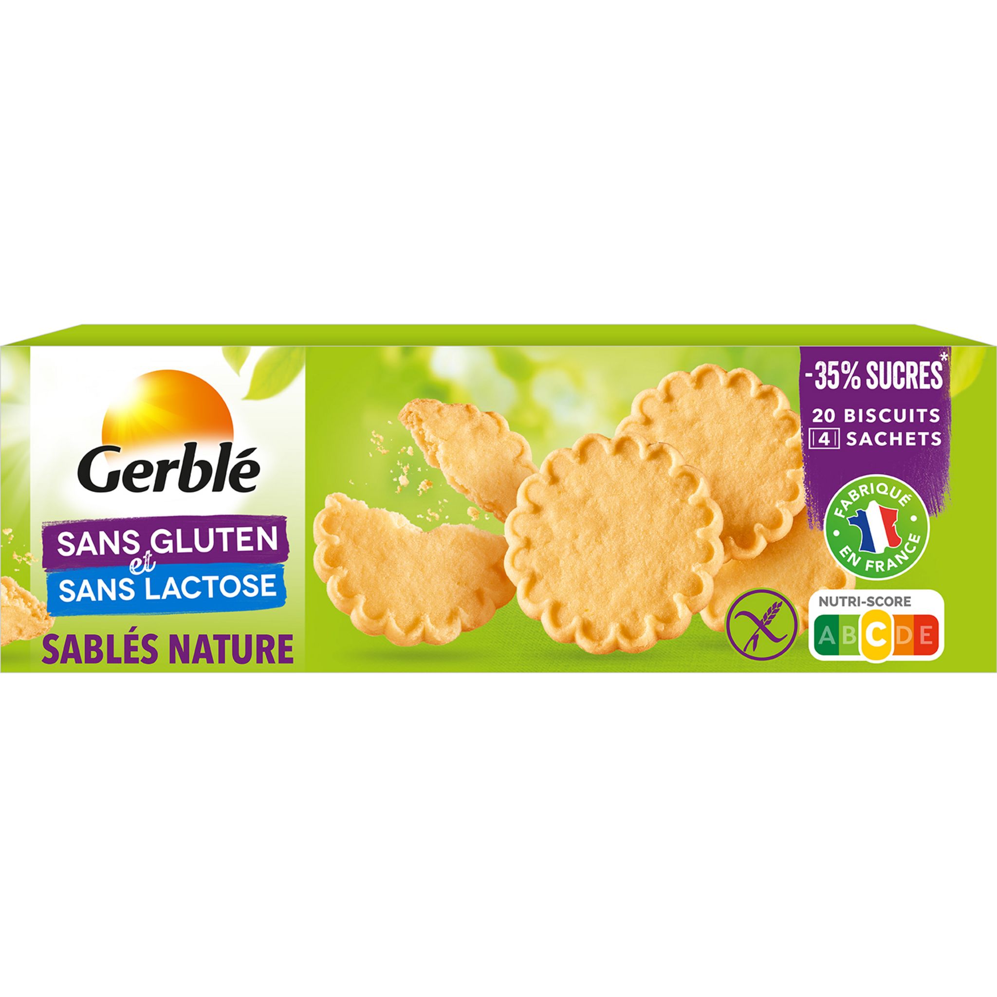 Allergo devient Gerblé Sans Gluten & Sans Lactose