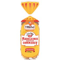 ST MICHEL Madeleines recette de Commercy pur beurre 12 madeleines 300g