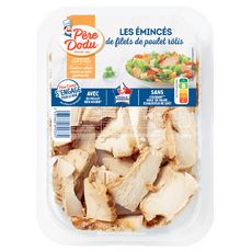 PERE DODU Les Emincés Filets de poulet rôtis 200g