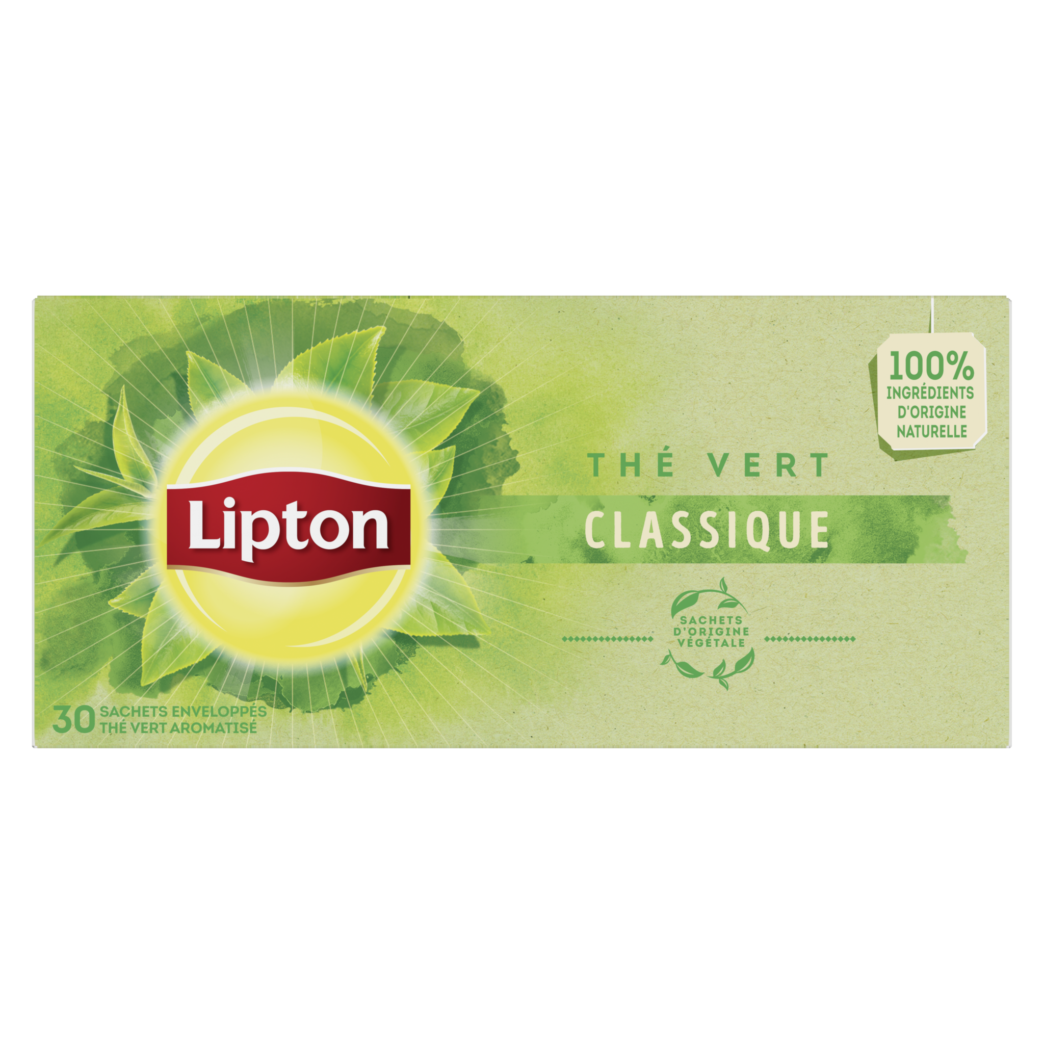 Thé vert menthe, Lipton (30 sachets)