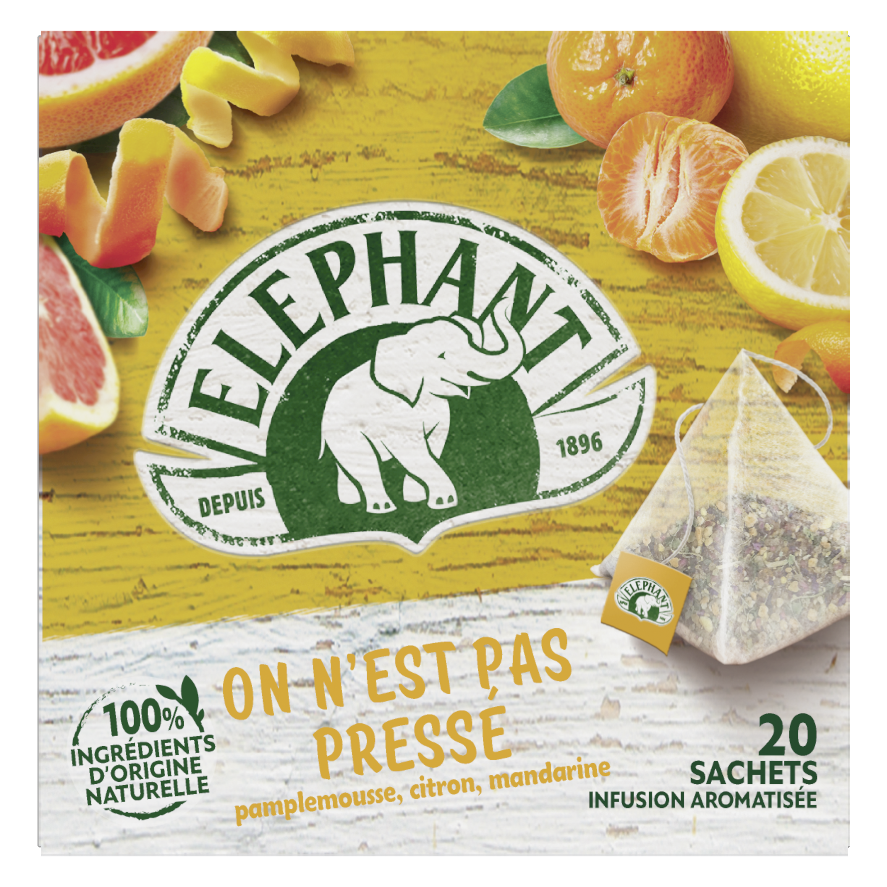 ELEPHANT Elephant infusion bio 58g pas cher 