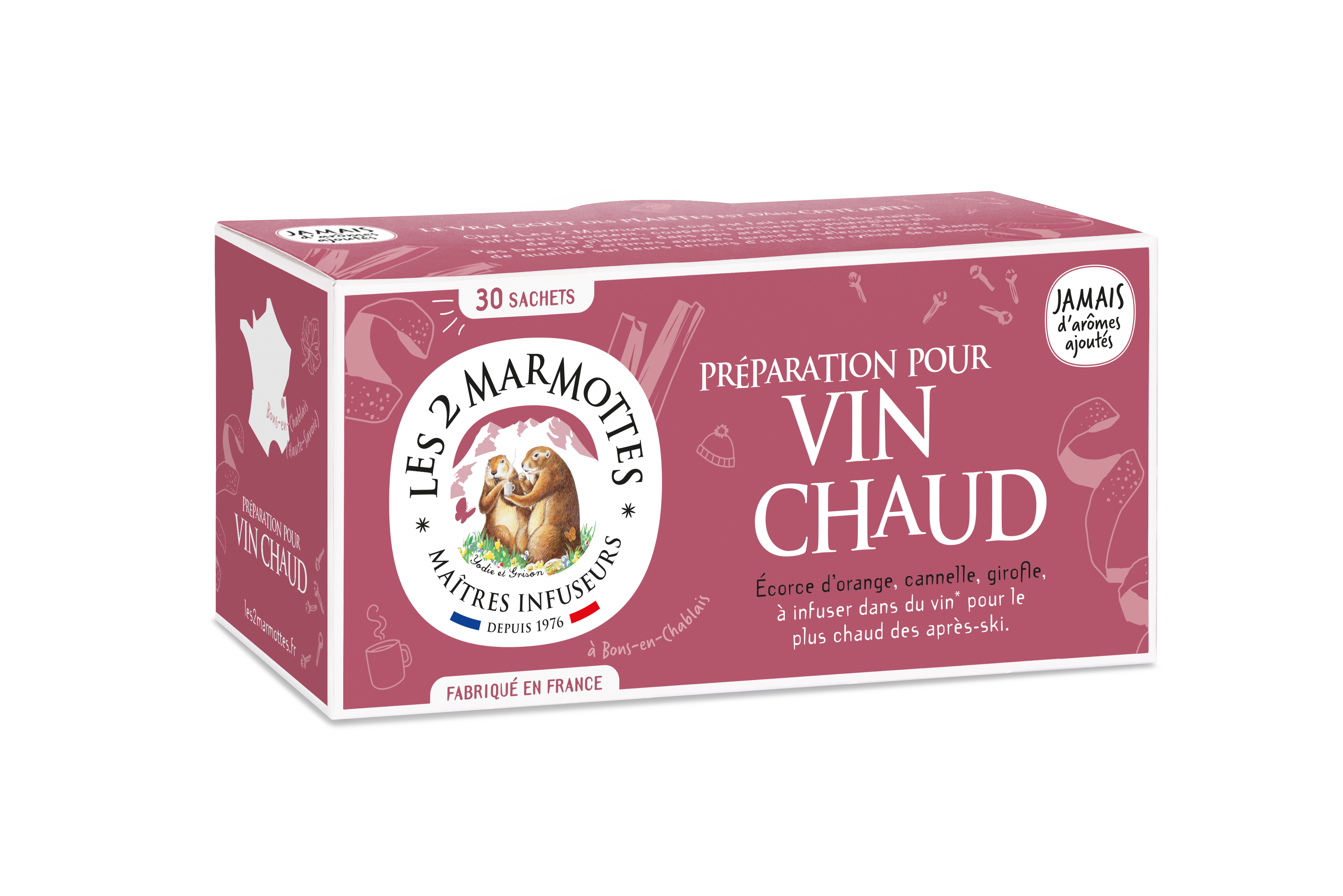 Préparation pour vin chaud aux épices - Grandes Marques