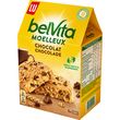 BELVITA Biscuits petit-déjeuner moelleux pépites de chocolat sachets individuels 5 biscuits 250g
