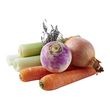 Mélange légumes pour pot au feu : carotte, poireau, navet, oignon et bouquet garni 1,5kg
