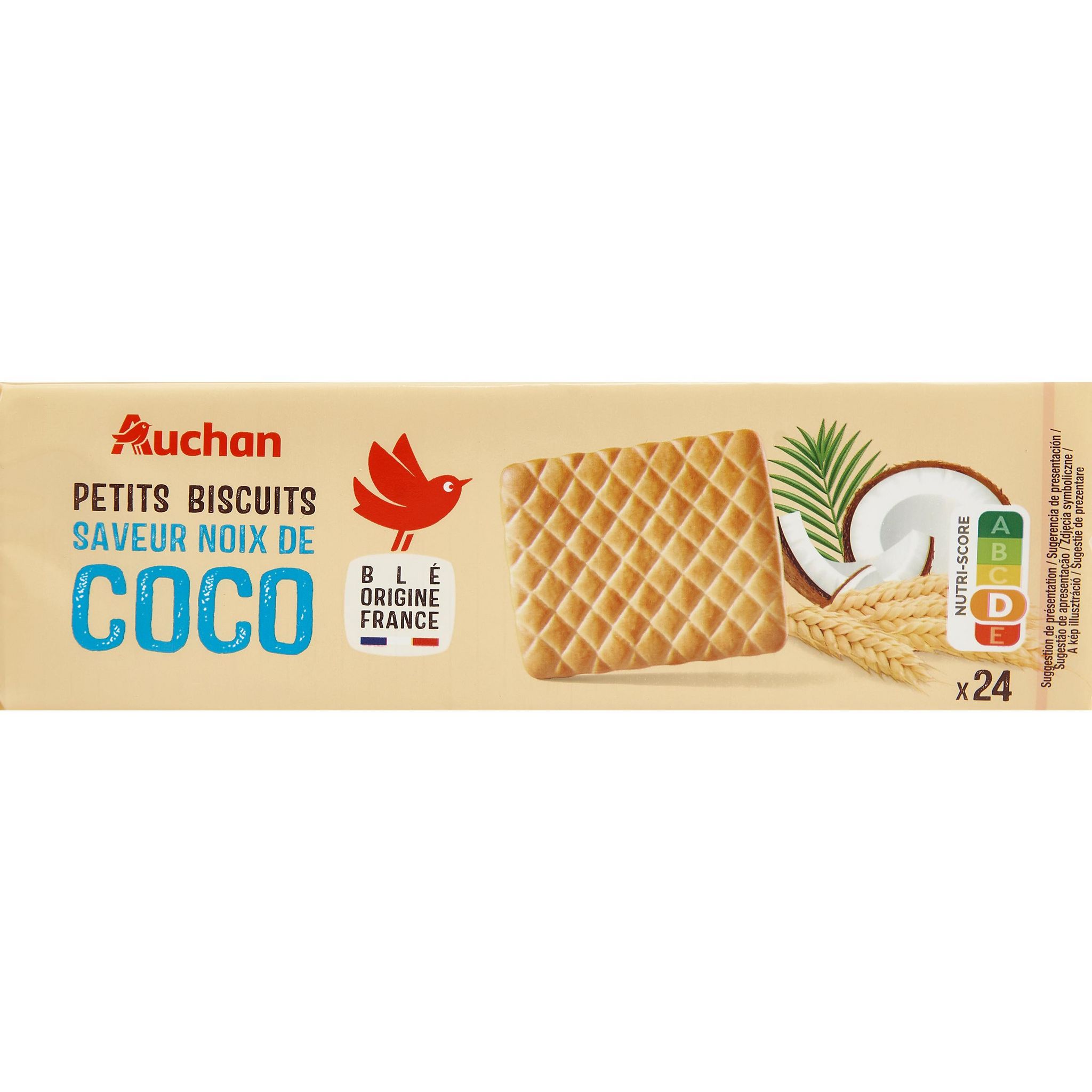 Biscuits bébé - Auchan - 150 g