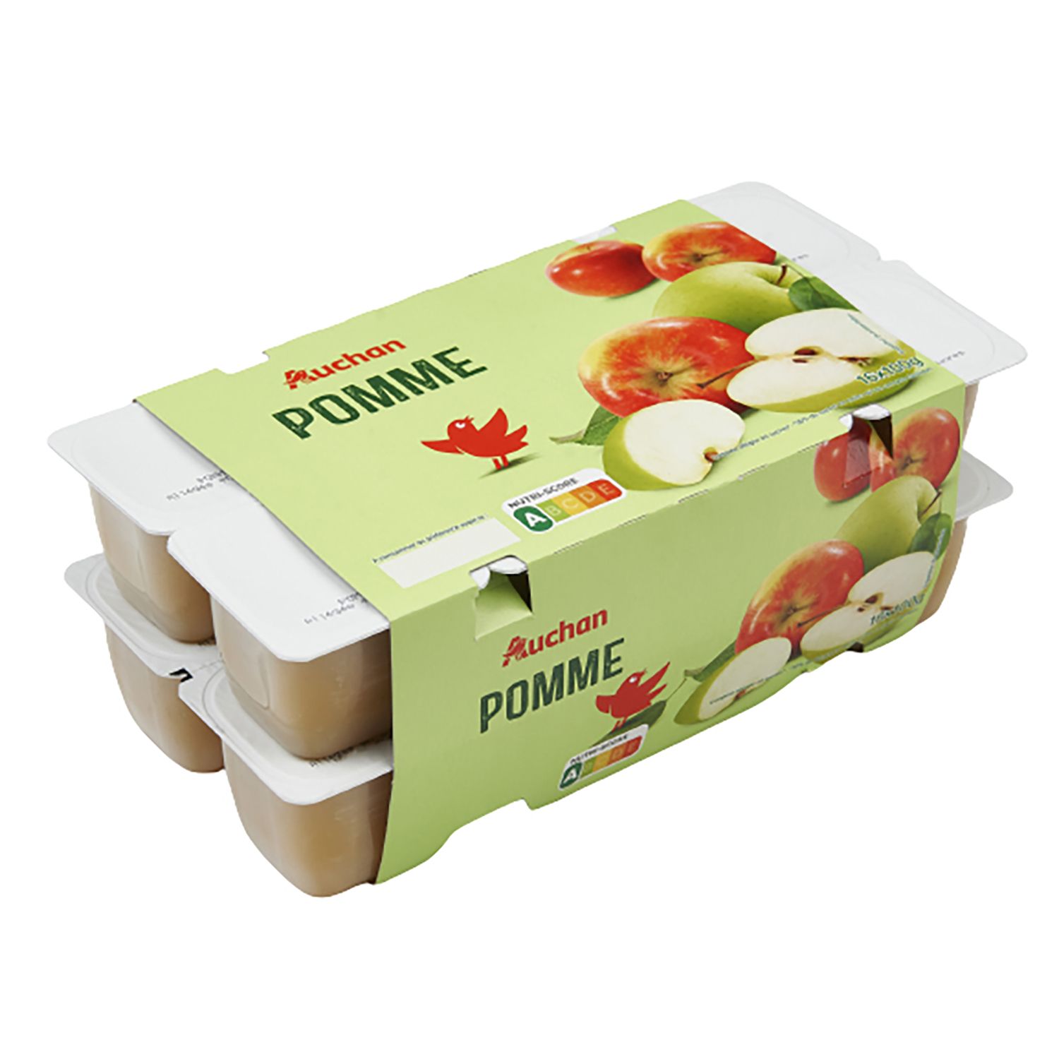 Compote pomme allégée en sucres CARREFOUR CLASSIC