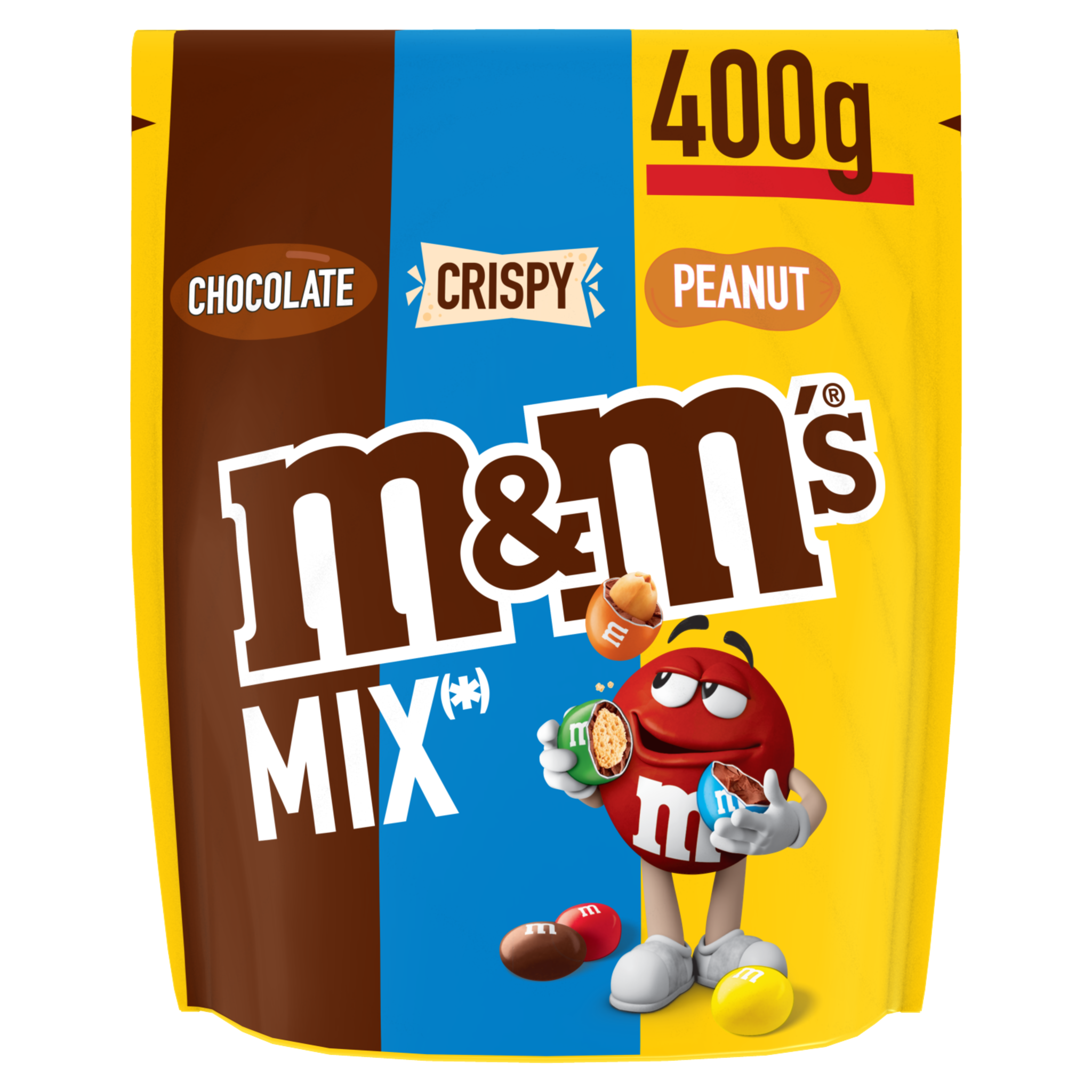 m&m mix pouch 400g