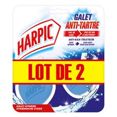 HARPIC Bloc cuvette galet hygiène anti-tartre 2x2