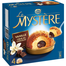 NESTLE Mystère vanille coeur au chocolat 4 pièces 308g